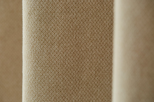 Edmund Bell Evolve Biscuit Fire Retardant Curtains