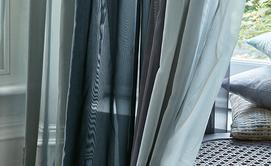 Villa Nova Firenze collection fire retardant curtains lifestyle setting