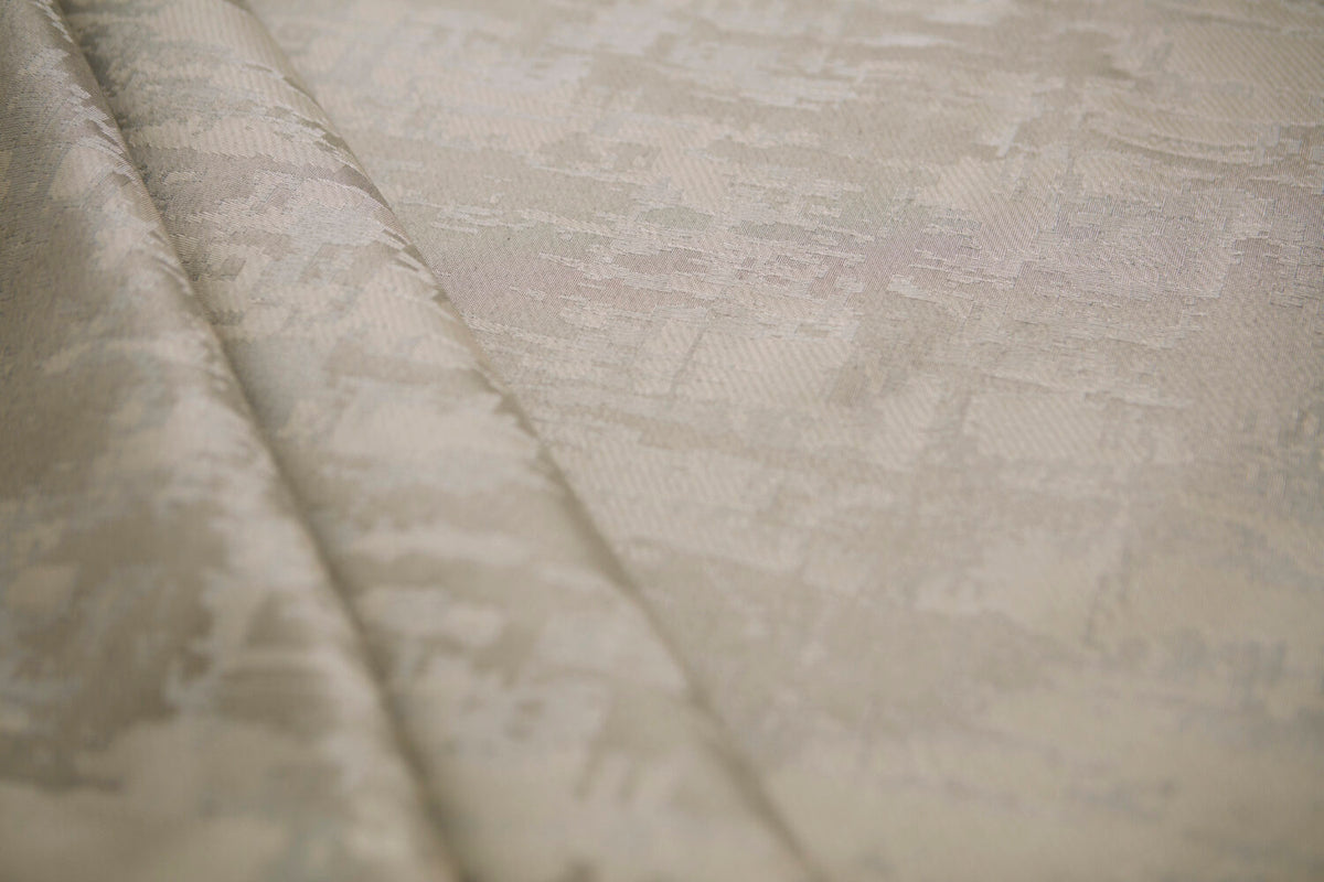 Edinburgh Weavers Fragment Beige Fire Retardant Curtains