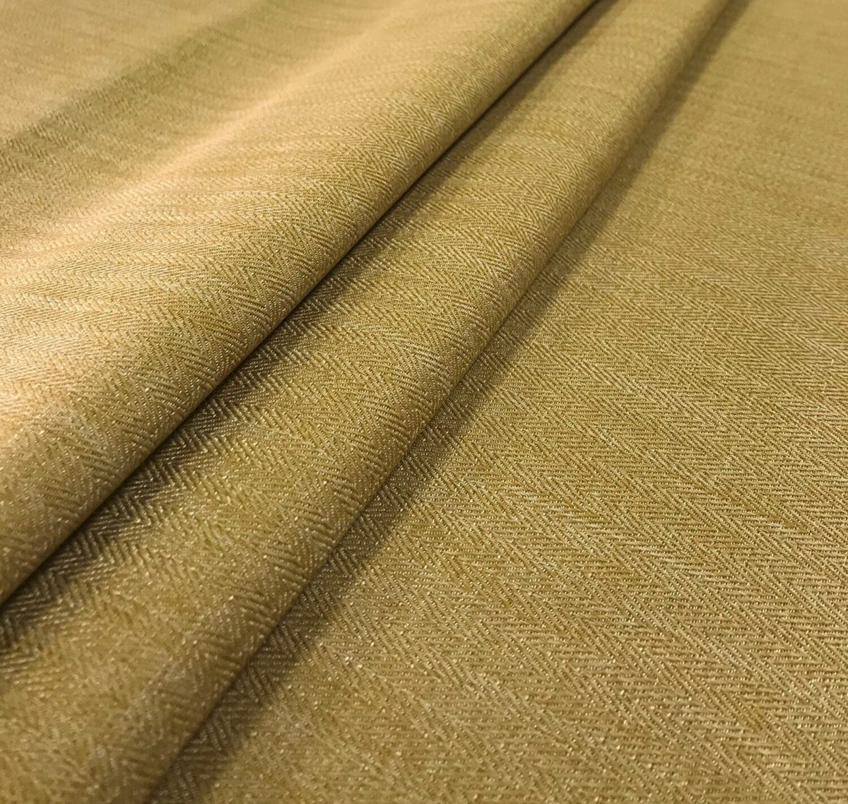 Edinburgh Weavers Gravity Ochre Fire Retardant Curtains