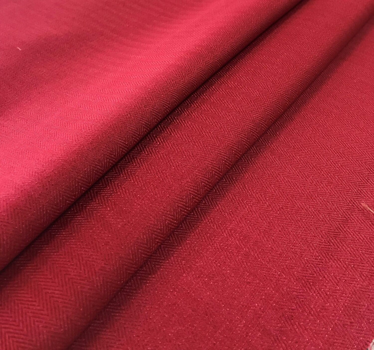 Edinburgh Weavers Gravity Red Fire Retardant Curtains