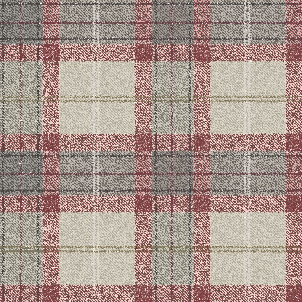Edmund Bell Greenwich Claret Fire Retardant Curtains