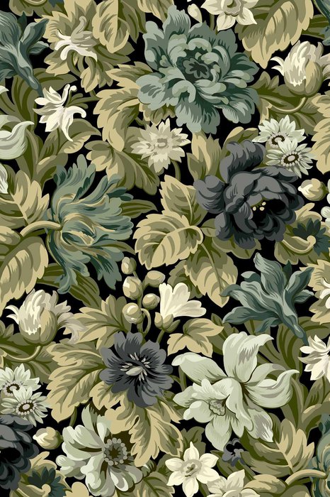 Skopos Hartwell Artichoke Fire Retardant Curtains