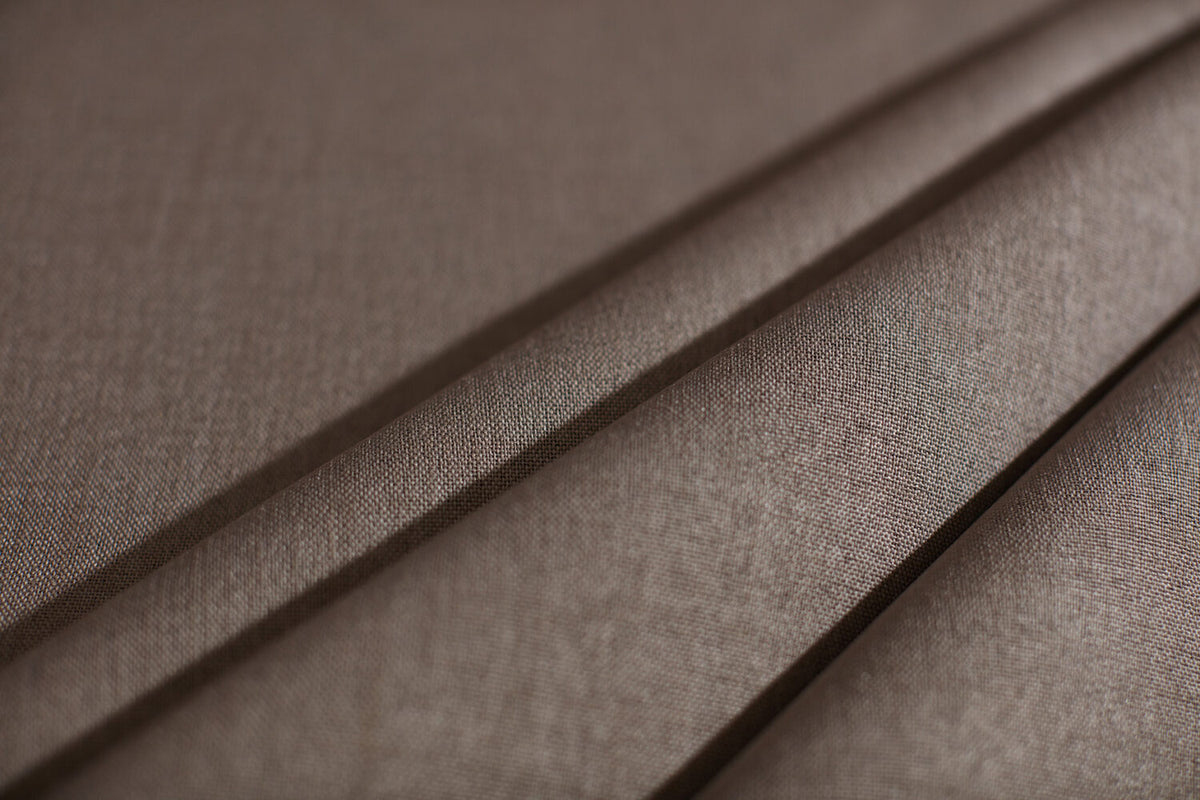 Edinburgh Weavers Haydn Taupe Fire Retardant Curtains