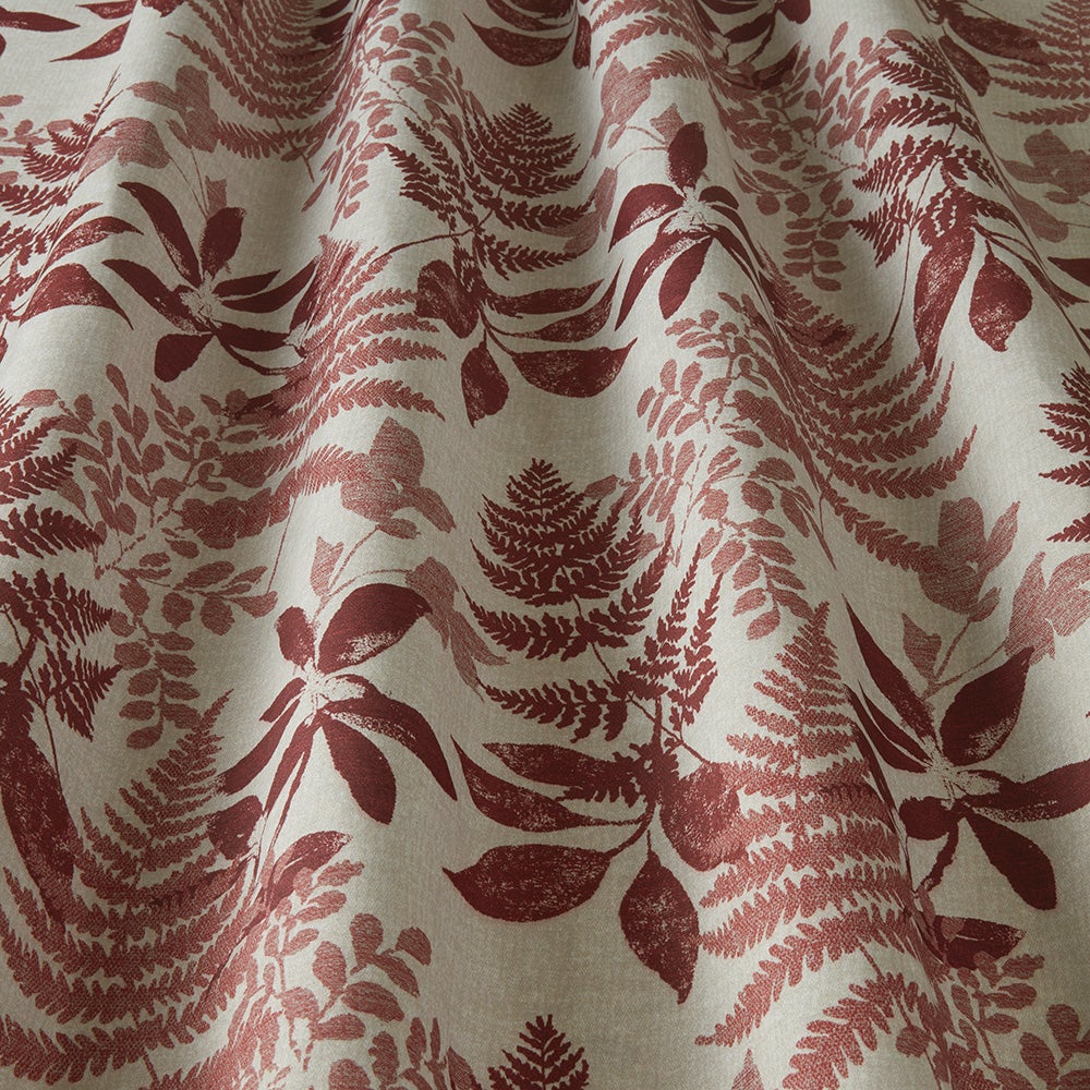 ILIV Aubrey Garnet Fire Retardant Curtains wavy