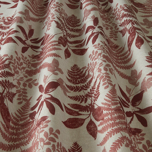 ILIV Aubrey Garnet Fire Retardant Curtains wavy