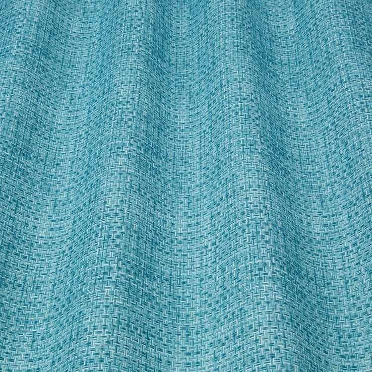 ILIV Bergen Aqua Fire Retardant Curtains wavy