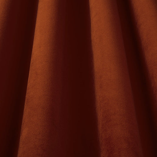 ILIV Brookland Burnt Orange Fire Retardant Curtains wavy