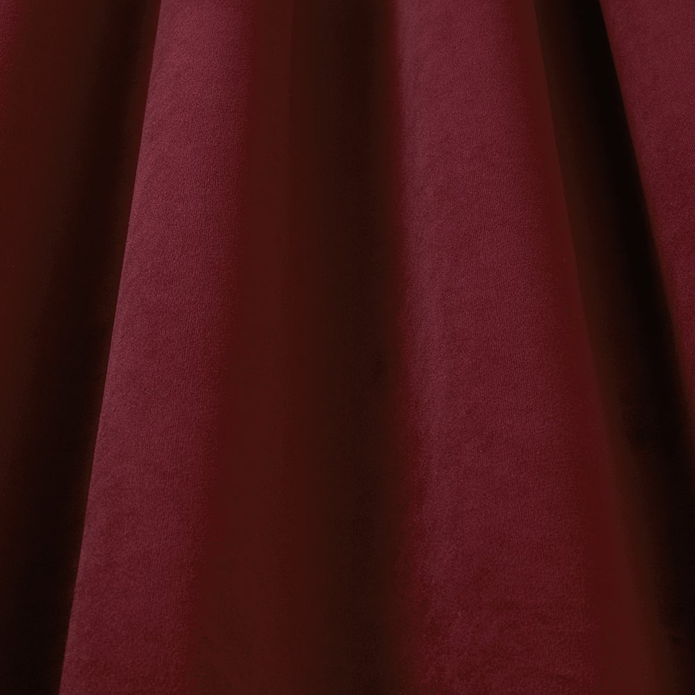 ILIV Brookland Sangria Fire Retardant Curtains wavy