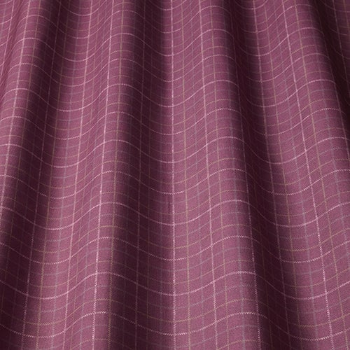 ILIV Burlington Damson Fire Retardant Curtains wavy