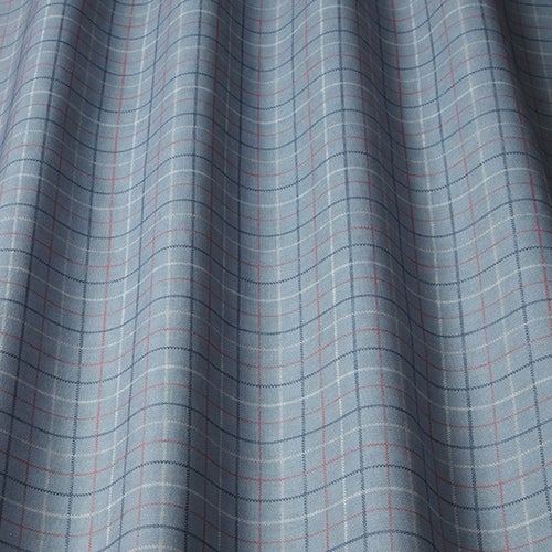 ILIV Burlington Denim Fire Retardant Curtains wavy