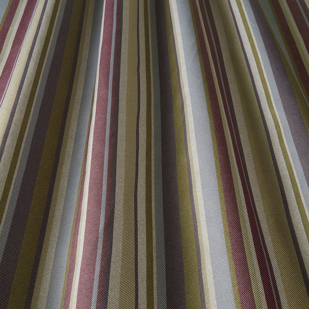ILIV Cordelia Aubergine Fire Retardant Curtains wavy