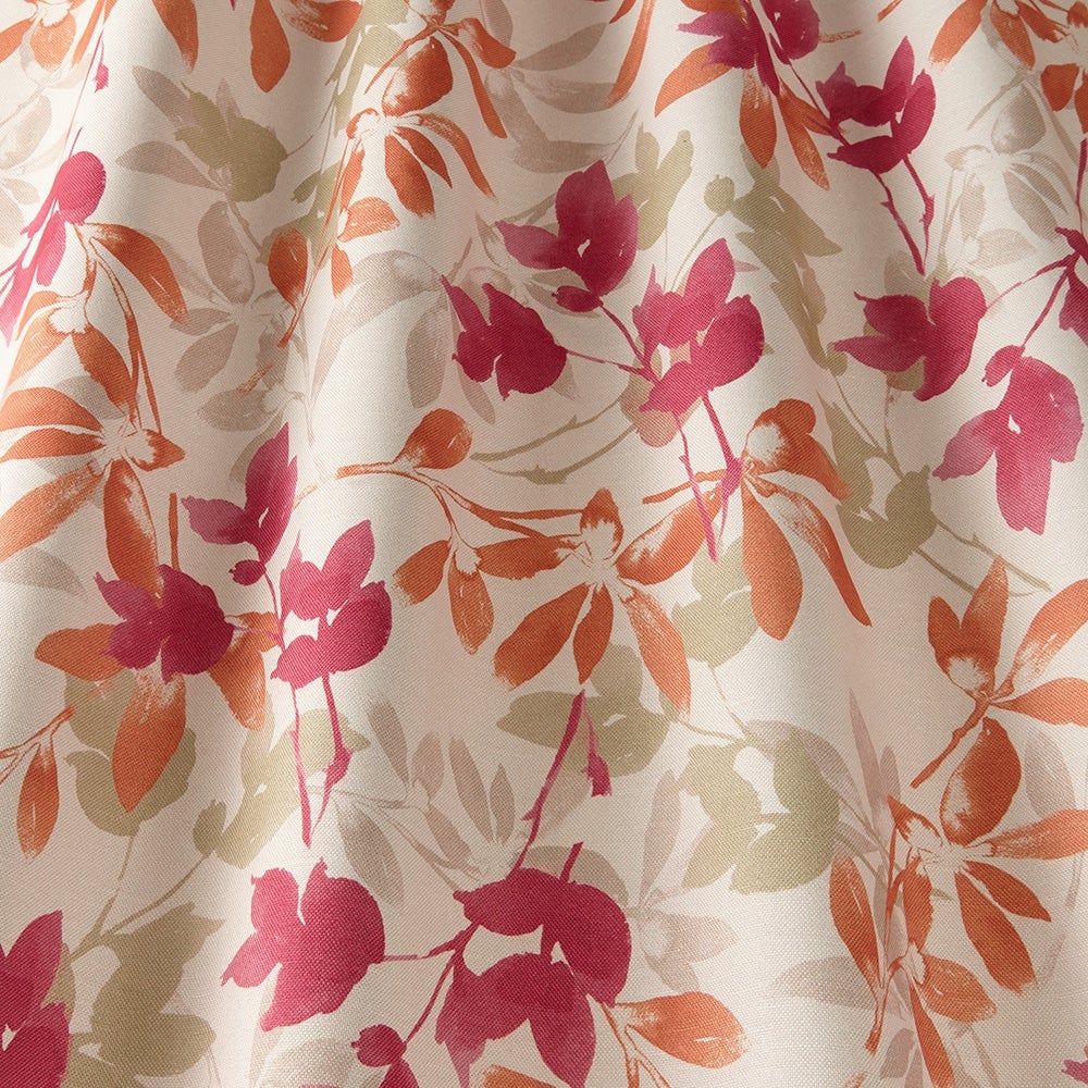 ILIV Crofton Mulberry Fire Retardant Curtains wavy
