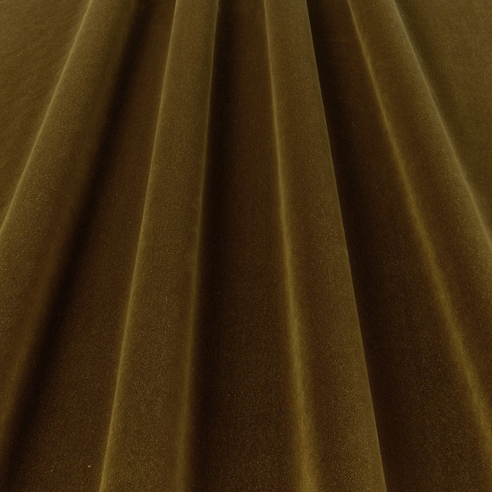 ILIV Denver Antique Gold Fire Retardant Curtains wavy