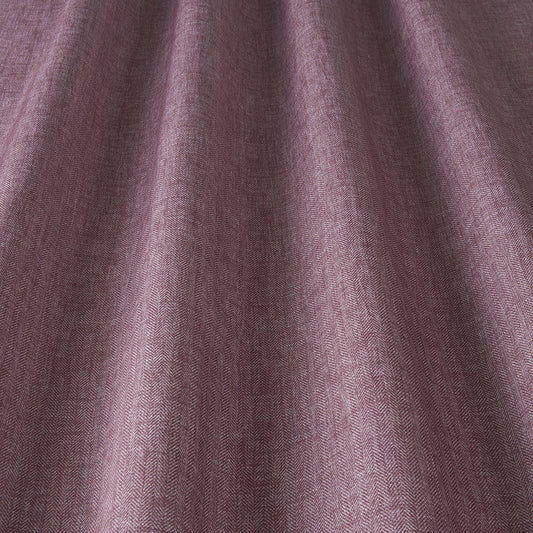 ILIV Everett Aubergine Fire Retardant Curtains wavy