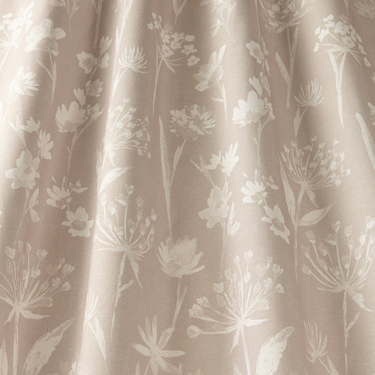 ILIV Grasmere Taupe Fire Retardant Curtains wavy