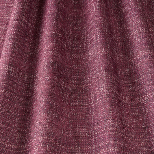 ILIV Helbeck Damson Fire Retardant Curtains wavy
