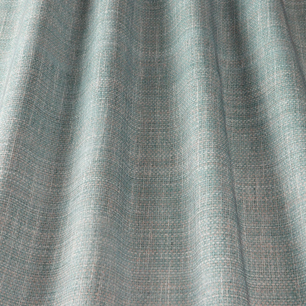 ILIV Helbeck Wedgewood Fire Retardant Curtains wavy