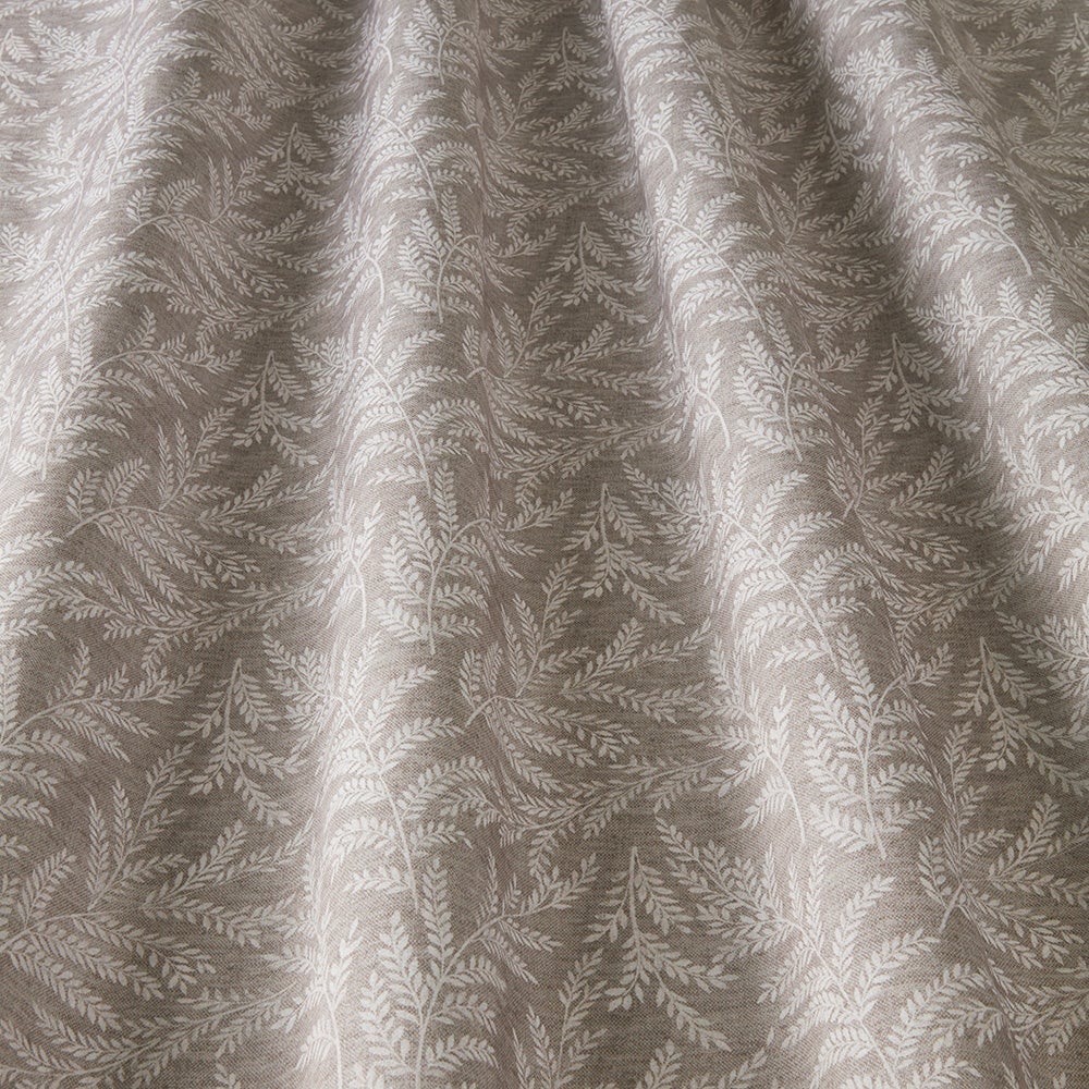 ILIV Zinnia Taupe Fire Retardant Curtains wavy