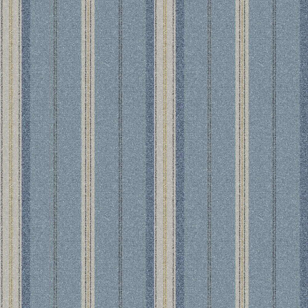 Edmund Bell Kensington Chambray Fire Retardant Curtains