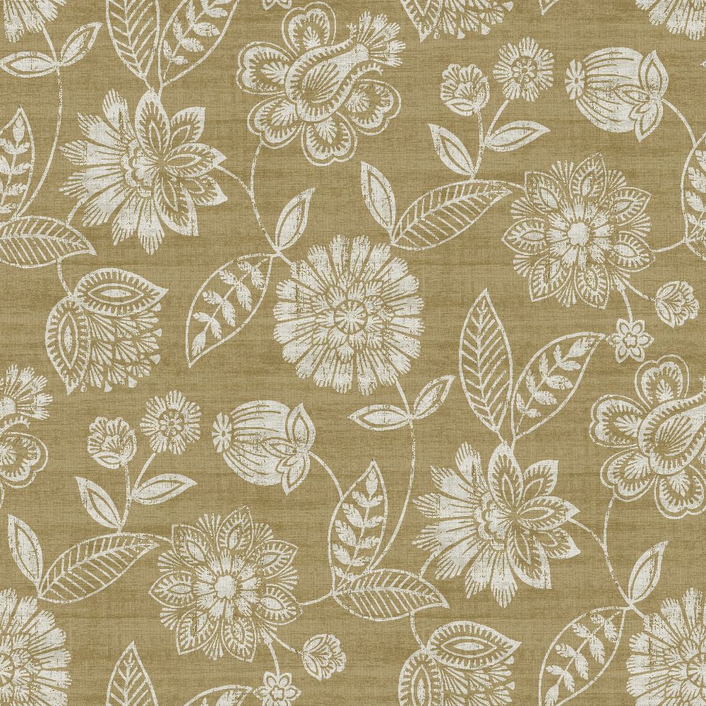 Edmund Bell Knightsbridge Ochre Fire Retardant Curtains