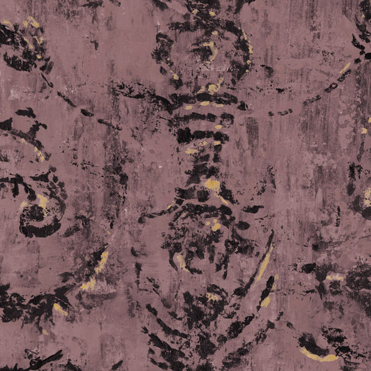 Mallion & Knowles Belgravia Rose Fire Retardant Curtains texture detail