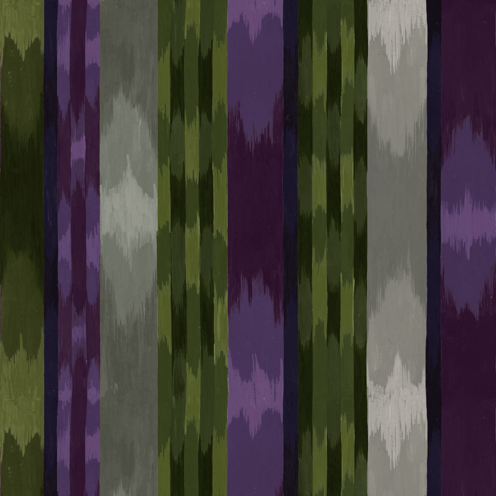 Mallion & Knowles Inca Mulberry Fire Retardant Curtains texture detail