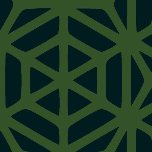 Mallion & Knowles Interlock Grand Jade/Jet Fire Retardant Curtains texture detail