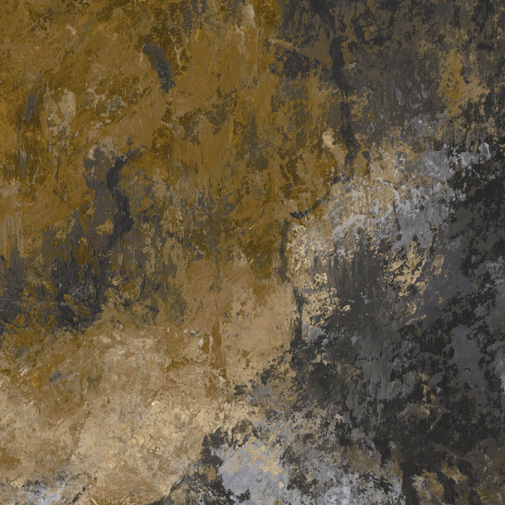Mallion & Knowles Lava Gold Fire Retardant Curtains texture detail