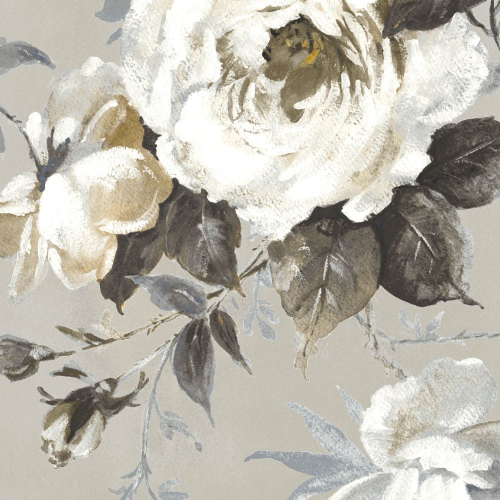 Mallion & Knowles Messina Beige/Stone Fire Retardant Curtains texture detail