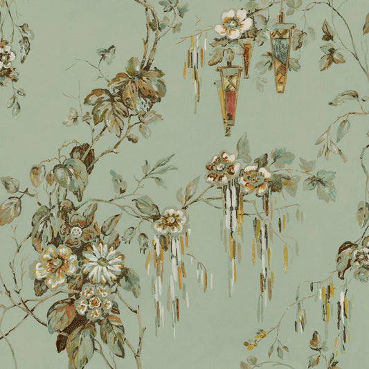 Mallion & Knowles Tiffany Willow Fire Retardant Curtains texture detail