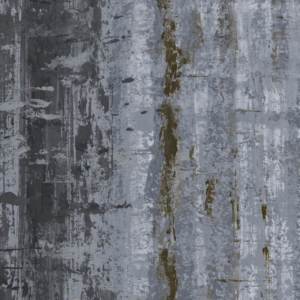 Mallion & Knowles Topaz Black/Silver Fire Retardant Curtains texture detail
