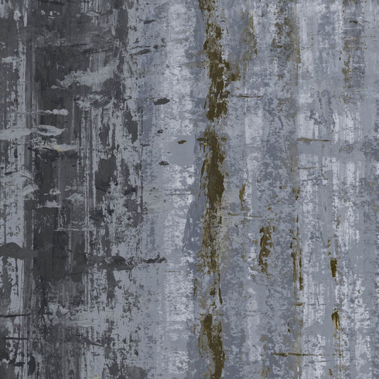Mallion & Knowles Topaz Black/Silver Fire Retardant Curtains texture detail