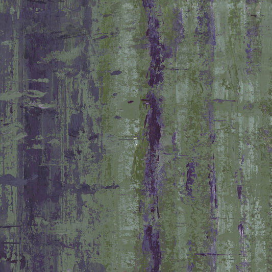 Mallion & Knowles Topaz Purple/Willow Fire Retardant Curtains texture detail