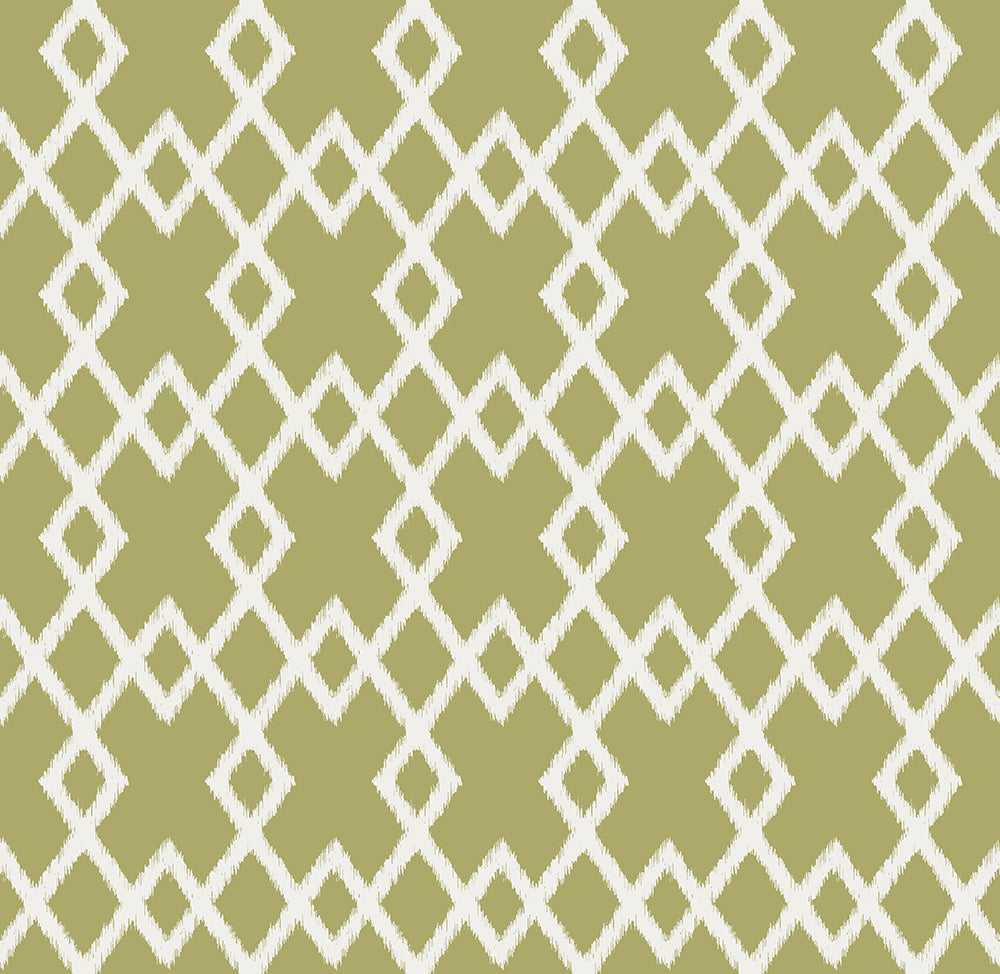 Edmund Bell Marquise Green Tea Fire Retardant Curtains