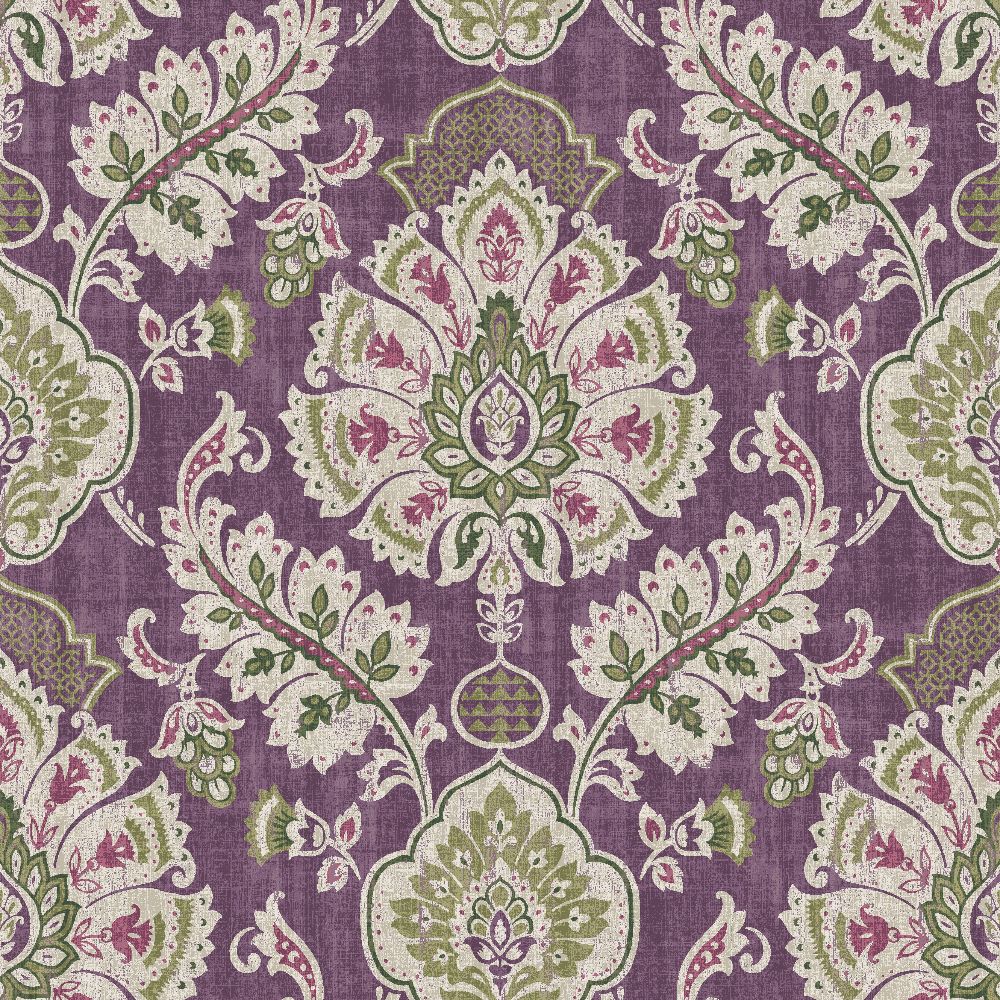 Edmund Bell Portobello Heather Fire Retardant Curtains