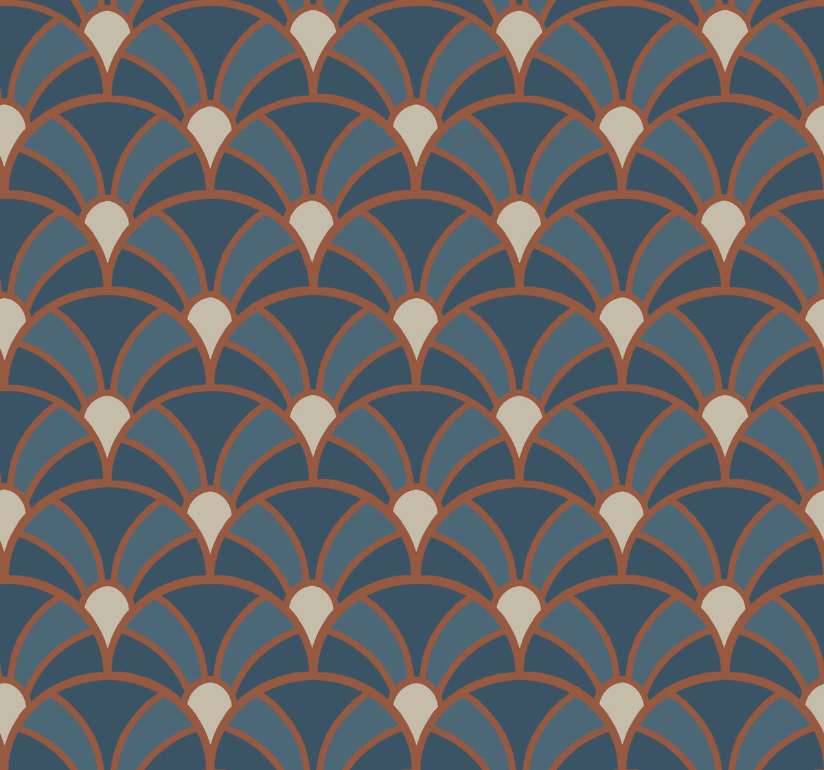 Skopos Fuji Denim Fire Retardant Curtains