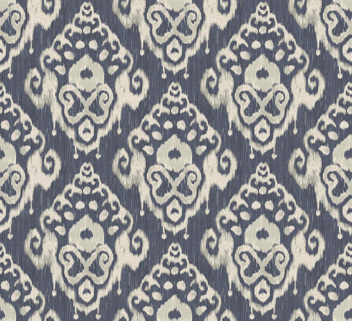 Skopos Ocean Ikat Shibori Fire Retardant Curtains