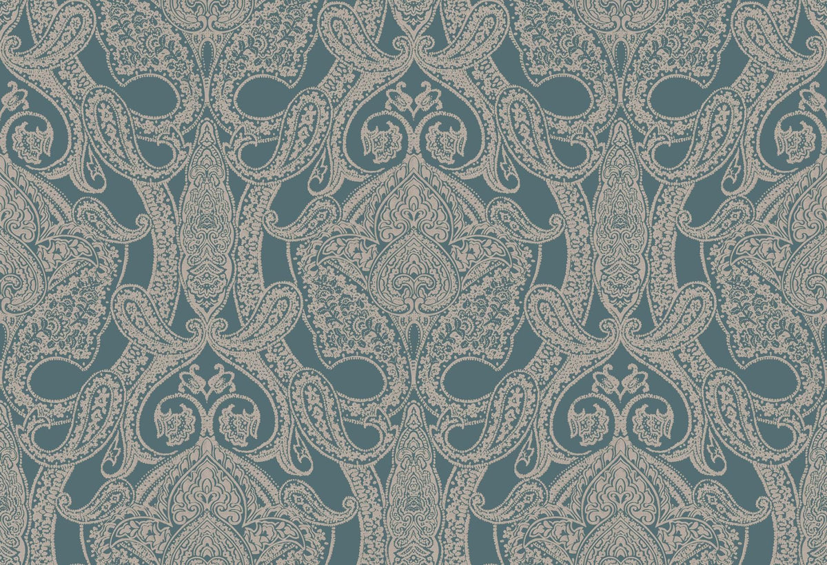 Skopos Susa Teal Fire Retardant Curtains