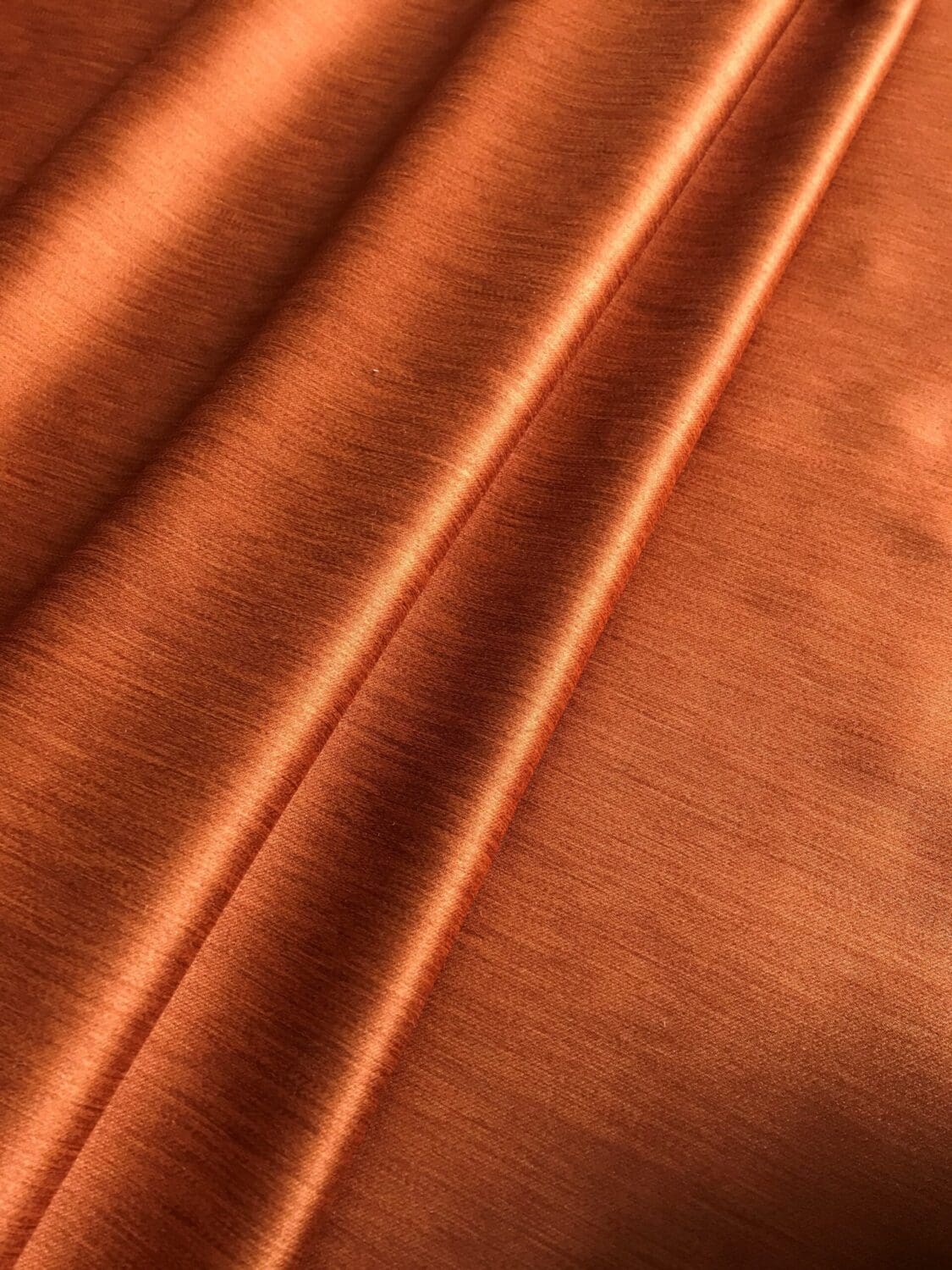 Edinburgh Weavers Solar Orange Fire Retardant Curtains
