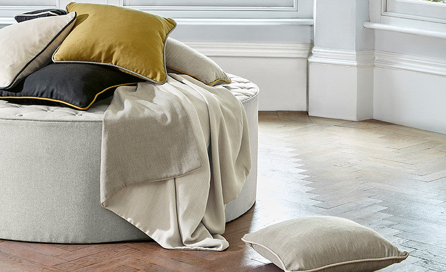 Villa Nova Verona collection fire retardant curtains interior