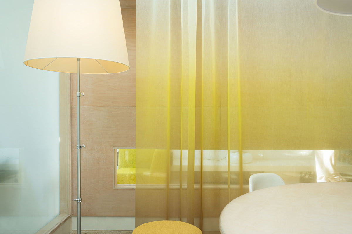 Vescom Airy 8087.04 Fire Retardant Curtains — two-tonal gradient