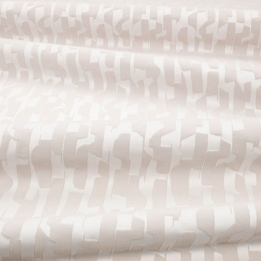 Villa Nova Alchemy Silver Fire Retardant Curtains texture detail