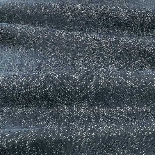 Villa Nova Elixir Ink Fire Retardant Curtains texture detail