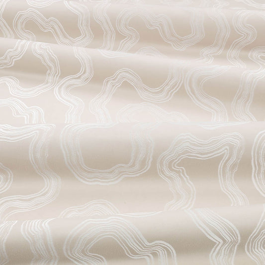 Villa Nova Flux Birch Fire Retardant Curtains texture detail