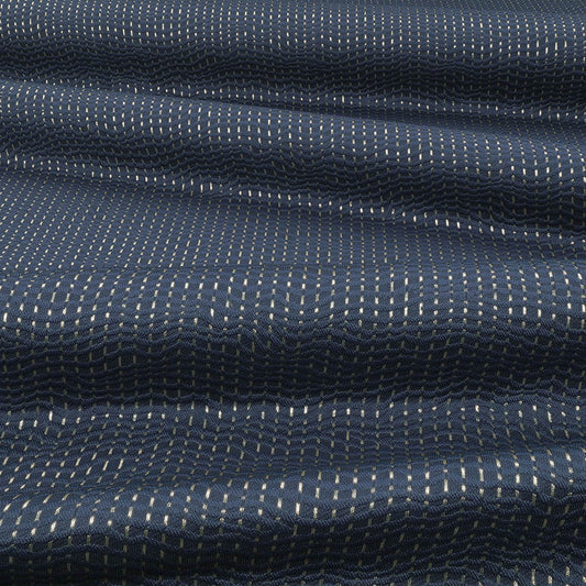 Villa Nova Temper Ink Fire Retardant Curtains texture detail