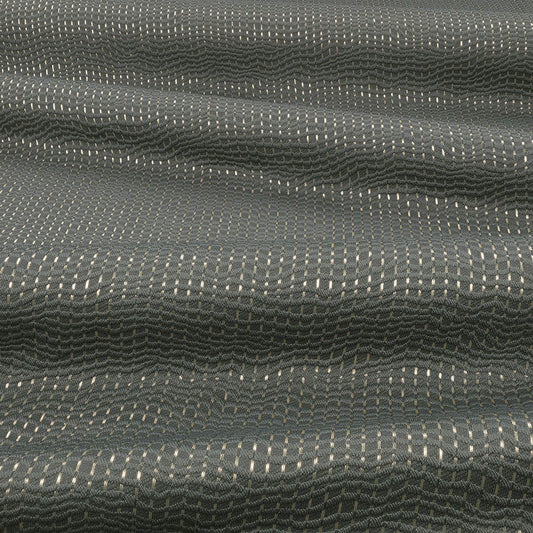 Villa Nova Temper Tornado Fire Retardant Curtains texture detail
