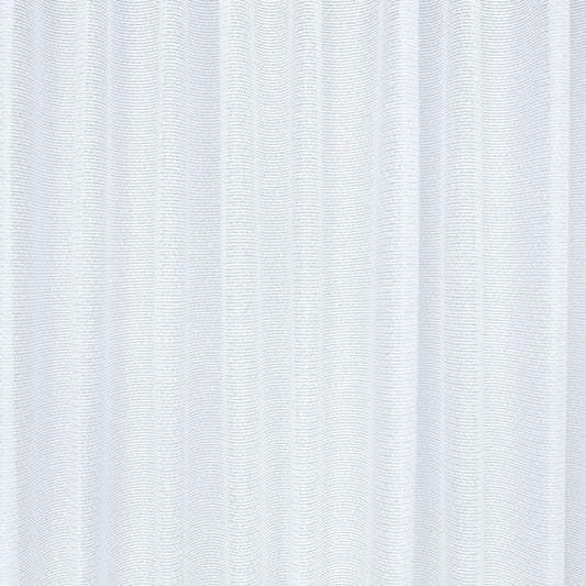 Villa Nova Zephyr White Fire Retardant Curtains texture detail