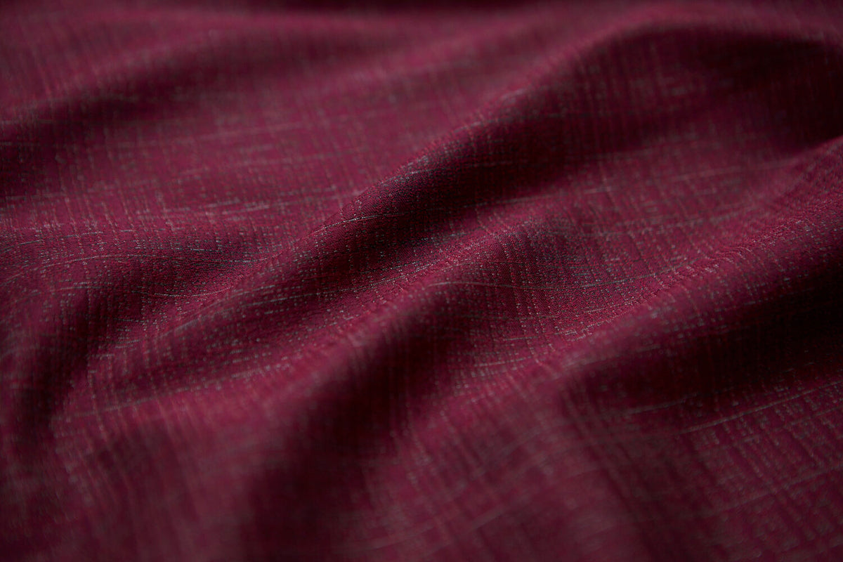 Edinburgh Weavers Vista Cerise Fire Retardant Curtains