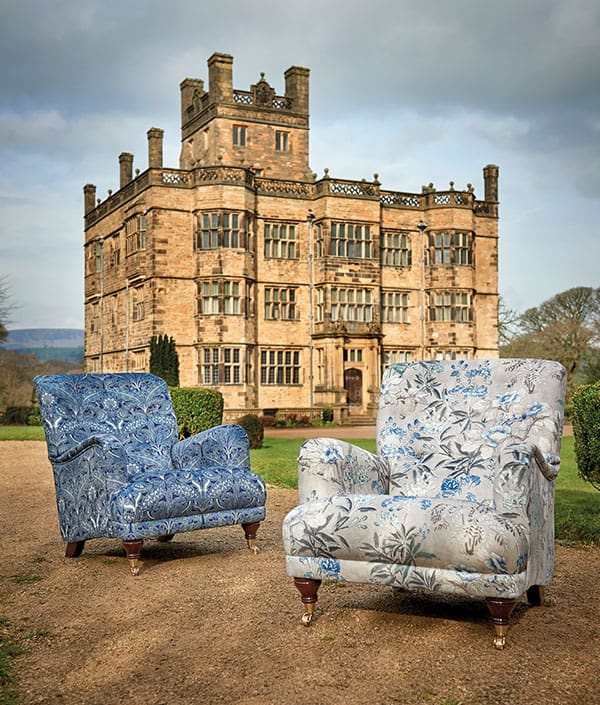 Archive from Gawthorpe Hall fire retardant curtains — Panaz Archive from Gawthorpe Hall collection
